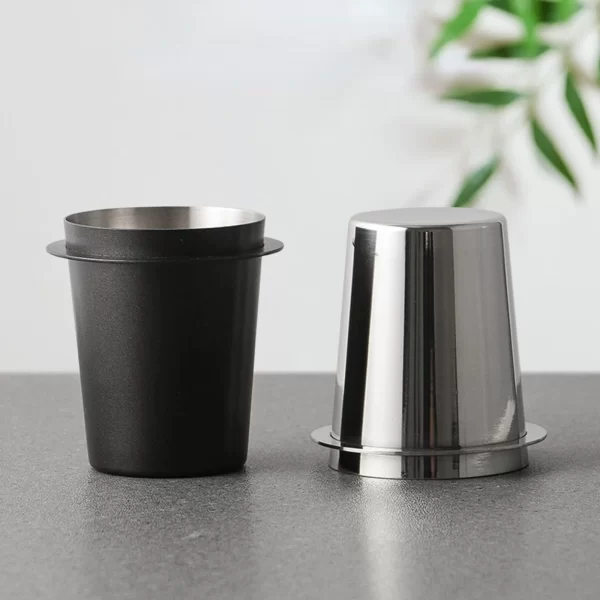 Coffee Dosing Cup Sniffing Mug for Espresso Machine Wear Resistant Stainless Steel Coffee Dosing Cup Drop Shipping 58/53/51mm