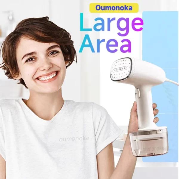 2-in-1 Handheld Clothes Steam Iron Garment Steamer Generator for Clothes Electric Hanging Mite Removal Steamer Home Appliance