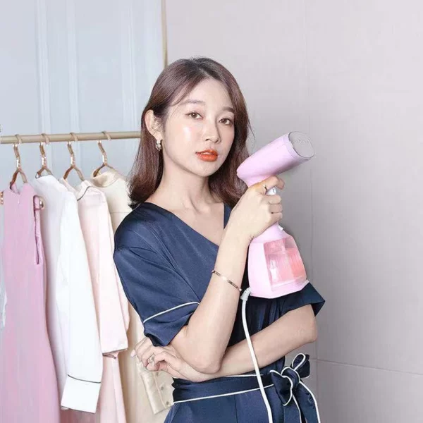 1500W Handheld Garment Steamer Fabric Steam Iron Mini Portable Travel Ironing Handheld Travel Iron Vertical Ironing Steamer