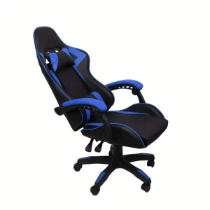 1 Pc Ergonomic Office High-Back Gaming Chair, Computer Racing Chair With Lumbar Support Headrest And Linkage Handrill