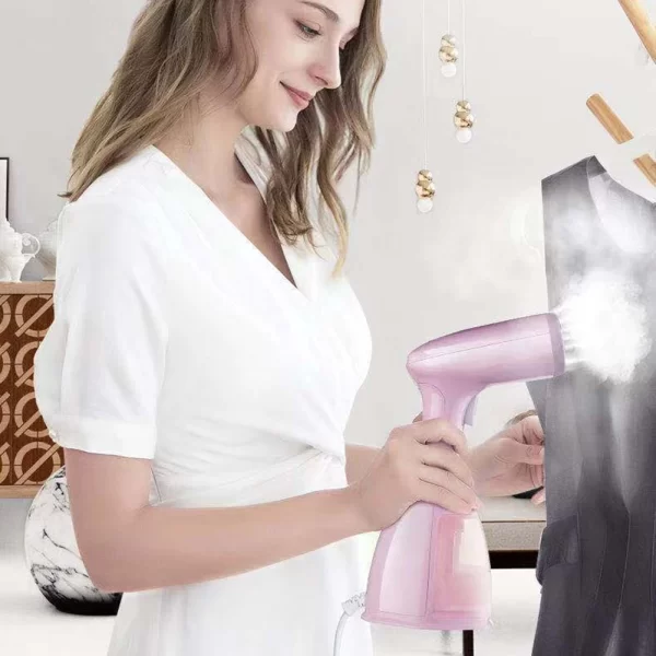 1500W Handheld Garment Steamer Fabric Steam Iron Mini Portable Travel Ironing Handheld Travel Iron Vertical Ironing Steamer